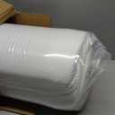 3 Inch Memory Foam Mattress Topper Twin XL, Mattress Pad Gel Infused Foam Bed Topper, White , Twin XL Size