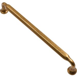 Alzassbg 10 Pack Antique Brass Cabinet Handles, 7-1/2 Inch(192mm) Hole Centers Arch Cabinet Pulls Kitchen Hardware for Cabinets and Drawers AL3109AE