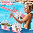 Dolanus Electric Water Gun for Kids Adults - Automatic Squirt Gun with up to 32 Ft Long Range, Summer Outdoor Beach Swimming Pool Party Toys, Gift for Kids Age 8 9 10 11 12 Years Old Boys