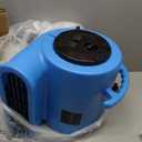 blessny 1/2 HP ETL Listed Carpet Dryer Fan, 2600 CFM Air Blower Mover for Home Drying, 15 Ft Long Cord Portable Floor Blower Fan with 3-Speeds (Blue)