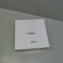 Wenqik 4 Pack Beaded Wood Canvas Panels Unfinished Wooden Blank Framed Signs Boho Style Panel Boards Square Plaques for DIY Crafts Painting Pouring Drawing Art Projects(8 x 8 Inch)