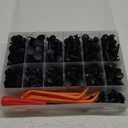 GOOACC - GRC-33 240PCS Bumper Retainer Clips Car Plastic Rivets Fasteners Push Retainer Kit Most Popular Sizes Auto Push Pin Rivets Set -Door Trim Panel Fender Clips for GM Ford Toyota Honda Chrysler