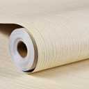 Tempaper Textured Grasscloth Sand Removable Peel & Stick Wallpaper 56.37 sq Ft, 2 Rolls,  20.5 in X 16.5 ft