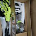 SEESE Cordless Electric Weed Wacker: 3 Different Blades for Lawn Trimming