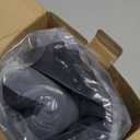 Ear Piercing Pillow for Side Sleepers, Ear Pillows with Holes for Pain, Earring Inflammation Pressure Sores, Cotton Earring Pillow for CNH Side Sleepers with Zipper (Black)