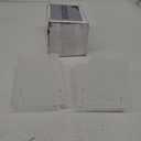 Kigley 6 Pcs 5 x 7 Inch Acrylic Picture Frames, Clear Acrylic Photo Business Card Frame Desktop Display Double Sided Wallet Size Frame Freestanding Frames for Film Photos Cards Stamp