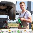 TaskStar Grease Gun Kit 8000 PSI Heavy Duty, 14 oz Capacity, 5 Grease Tips