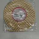 Leinuosen Flexible Molding Trim Peel and Stick for Walls Decorative Bead Pearl DIY Wall Trim for Bathroom Mirror Frame Border Backsplash Ceiling Cabinet TV Wall Edge(Wood,10ft /15 mm)