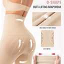 Tummy Control Shapewear for Women Seamless High Waist Shaper Shorts Butt Lifting Thighs Slimmer for Under Dress (Beige, XXL)