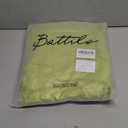 BATTILO HOME Apple Green Throw Blanket for Couch, Soft Chenille Knit Throws with Tassels for Home Decor, Spring Green Throws for Couch Cover, 60"x80"