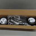 Nasjac Dog Wheelchair for Back Legs - Lightweight Portable Wheelchair with Reflective Stripes, Adjustable Pet Wheelchair Cart for Senior, Arthritis, Paralyzed, Injured, or Disabled Dogs (Medium, Black)