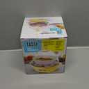 Tasty Mini Rapid Egg Cooker, 5-Egg Capacity for Perfect Hard Boiled Eggs or Omelets, Auto Shut Off, Yellow