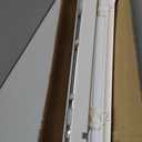 Lotus & Windoware Cordless, 2 Inch Vinyl Plus Blind 24.5" Wide x 72" Long, White (RTX24572WH), Horizontal Window Blinds, Door Blinds, Indoor Window Blinds, 2" Slat Size