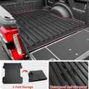 Bed Mat Compatible with 2017-2025 Ford Super Duty F250/F350/F450 6.8FT Truck Bed Liner Pickup Car Truck Potector for F-250/F-350/F-450 Accessories(17-25 F-250/F-350/F-450 6.8FT)