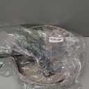 Metal Bird Bath for Outdoors, 12" Dia Bowl with Stable Upgrades Stake Birdbaths Garden Yard Lawn Decor 0.7 Gallon