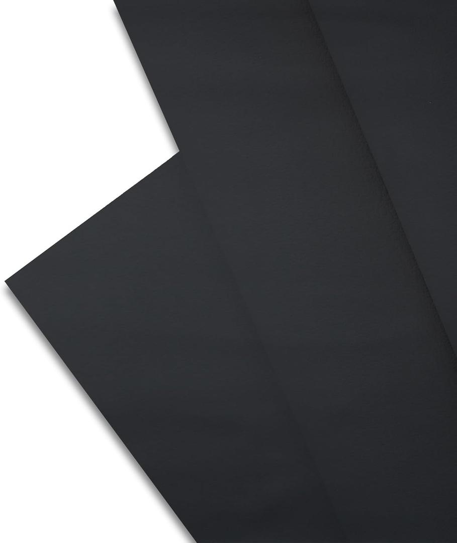 Majestic Giftware PVC Faux Leather Fabric 4 Yard (CFE8-54X144)| Black Synthetic Vinyl Faux Leather Sheets by The Yard for DIY Crafts, Upholstery | Waterproof & Easy to Clean - 54" X 144"
