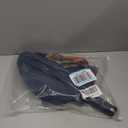 Compact Blue Umbrella with Camouflage Sleeve – Portable & Durable Design