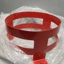 Kritkin 2 Pcs 5 Gallon Bucket Holder 11.6 x 6.5 Inch Red Bucket Holder Mount for RV, Truck, Cart