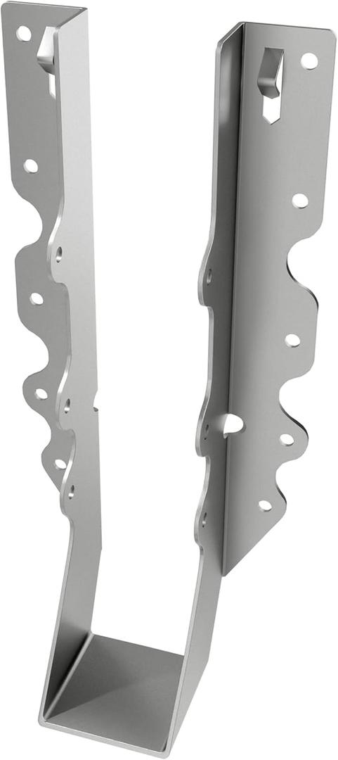 2X10 Joist Hanger 18 Gauge LU210 Galvanizing Face Mount Joist Hangers for Wood Hurricane Ties Widely Applicable Rafter Ties - 20 pk