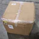 Counter Height Barstools 26 inch Upholstered Swivel Bar Stools with Back and Wood Legs for Kitchen Island, Set of 3,Brown PU Leather-Armless