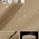 MAGCOMSEN Men's Lightweight Hiking Pants with 4 Pockets Water Resistant Quick Dry Fishing Travel Work Outddoor Pants (Khaki)