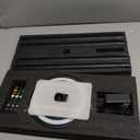 BRINGUX Smart Corner Floor Lamp, RGBICW LED Standing Lamp with App Control, 16 Million Colors with Music Sync, Dimmable Ambient Light for Bedroom, Living Room, Home Decor (Black)