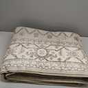 8x10 Area Rugs for Living Room, Stain Resistant Neutral Washable Rugs for Dining Room, Vintage Non-Slip Thin Large Size Beige Area Rug, Printed Vintage Home Decor Rug（Beige）