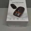 Hand Massager with Kneading Rollers,6 Modes and 2 Heating Options for Hot and Cold Therapy Hand and Wrist Massager for Arthritis Carpal Tunnel Relief,Cordless Hand Massager with Heat and Compression (Black)