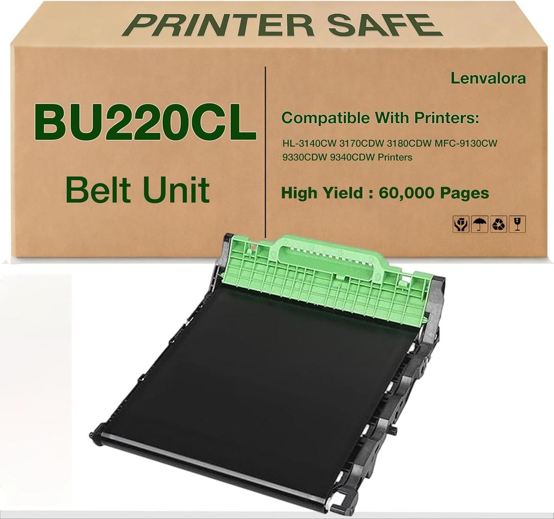 BU220CL BU-220CL Belt Unit Replacement for Brother BU220CL Transfer Belt Compatible for Brother MFC-9130CW BU-220CL HL-3140CW,HL-3170CDW,HL-3180CDW,MFC-9330CDW,MFC-9340CDW Printers