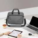 Messenger bag Laptop bag Briefcase Molle system Tactical style Detachable shoulder strap Shoulder Bags (Black 02)