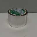 Metallic Tape Mirror Tape Duct Tape DIY Decorative Tapes, 2.4 Inches x 55 Yards (Silver)
