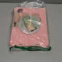 BRAECNstock Kids Case for Apple iPad Air 11 inch (M4/M3/M2)/Air 5th/4th Gen 10.9"/Pro 11 inch 4th/3rd/2nd/1st Gen, Shockproof with Screen Protector, Pen Holder, Rotating Hand Strap+Stand, Sakura Pink