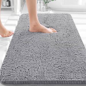 Bathroom Runner Rugs 42x24, Extra Soft Absorbent Chenille Bath Rugs