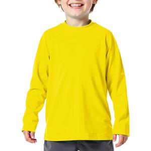 Boys Rash Guard Swim Shirt Long Sleeve UPF 50+ for Toddler Kids UV Protection Outdoor Rashguard Sun Shirt (6-7 Years, Yellow) Boys Rash Guard Swim Shirt Long Sleeve UPF 50+ for Toddler Kids UV Protection Outdoor Rashguard Sun Shirt (6-7 Years, Yellow)