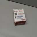 Sliding Barn Door Floor Guide Doors Bottom Wall Mount Adjustable Roller Double Wheel No Punching Required System 2 Pack Black, Smoothly and Quietly