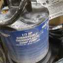 Superior Pump 92372 1/3 HP Thermoplastic Submersible Sump Pump with Vertical Float Switch