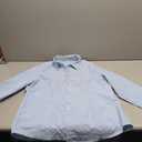 Mutitop Button Down Shirts for Women Long Sleeve Dress Shirts Wrinkle Free Collared Work Office Solid Blouses Corset Tops (Large, B-light Blue)