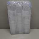 3.3 Inch Clear Nursery Pots with Drainage,90 Pack Square Seedling Pots with Plant Lables,Reusable Seed Starter Pots for Succulents Transplanting Herbs Flowers Tomato Windowsill Gardening