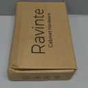 Ravinte 30 Pack 1-1/4" Cabinet Handles Brushed Brass Kitchen Knobs Dresser Drawer Pulls Gold Round Door Knobs Cabinet Hardware