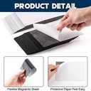 Magnetic Sheets with Adhesive Backing for Fridge 4x6 Pictures Magnets (Bulk Pack of 64),Adhesive Photo Magnets for Home/Classroom/Office/DIY Fridge Magnets