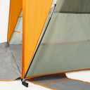 Amazon Basics Camping Sun Shelters with UPF50+ Protection, Mesh Windows for Ventilation, Simple Tool-Free Setup, 7 x 4 x 4 feet (LxWxH), Gray and Orange