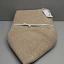 65L Extra Large Blanket Basket for Living Room - Woven Cotton Rope Laundry Hamper with Reinforced Handles - Storage Bin for Pillows, Comforters & Toys - Machine Washable,Oatmeal