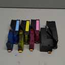 v4ink High Yield Compatible Toner Cartridge Replacement for Dell 1250 810WH C5GC3 XMX5D WM2JC (KCMY, 4-Pack) for use in Dell 1250c Dell C1760nw 1350cnw 1355cn 1355cnw C1765nf C1765nfw Printer