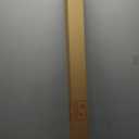 EXCLUSIVE HOME Torch 1" Curtain Rod and Coordinating Finial Set, Matte Bronze, Adjustable 36"-72"