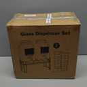 2 Gallon Glass Drink Dispensers For PartiesLemonade Beverage Dispenser With Stand And Spigot For BBQ, Picnic, Party,Laundry Detergent Dispenser