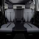 Custom 4Runner Seat Covers for 2025-2027 Toyota 4Runner 5-Seater Black+Grey