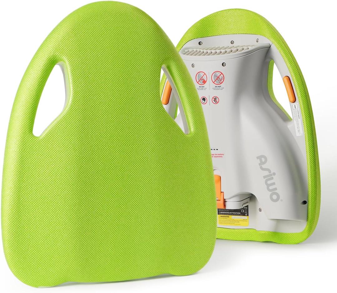 Asiwo Swimming Kickboard Electirc, Swim Training Kickboard 3 Speed Water Sports Swimming Pool Board for Adults Kids (Grass Green)