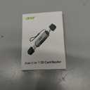 acer USB C to DisplayPort Cable 6.6 FT (4K@60HZ 2K@165Hz), Type-C to DisplayPort Cord (Sturdy Aluminum, Plug & Play) Thunderbolt 3/4/5 Compatible with MacBook Pro/Air, iPhone 16 Pro/Max, XPS, Surface