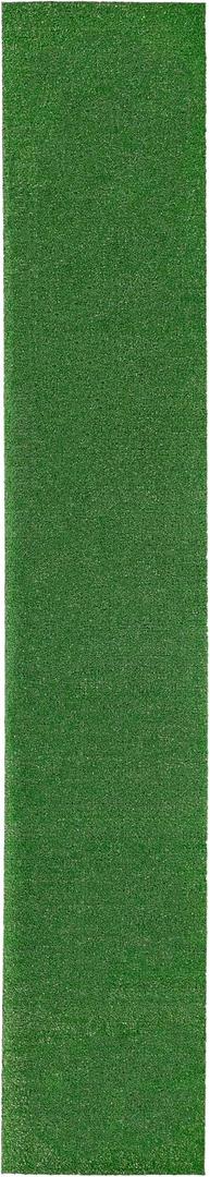 Garland Rug Artificial Grass 2 ft. x 12 ft. Indoor/Outdoor Area Rug Runner Green -Lush Green, Durable, and Low-Maintenance for Patios, Lawns, and More