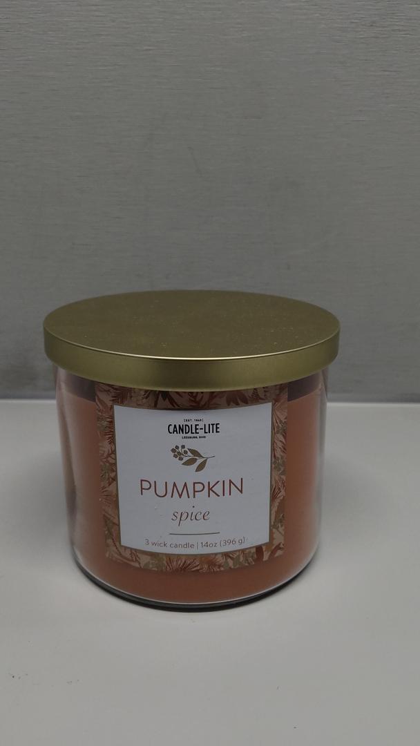 Cande-Lite 14 Oz Pumpkin Spice Candle